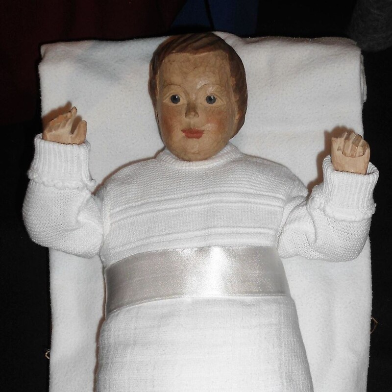 Krippe in der Gutskapelle