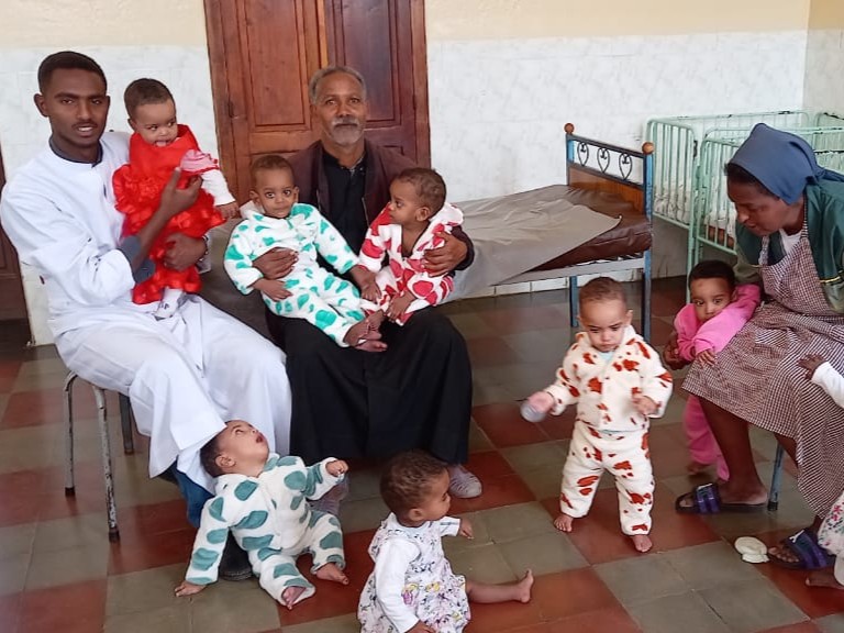 Kinderheim in Hebro, Eritrea