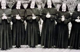 Ausreise der ersten sechs Schwestern nach Brasilien im Jahr 1956